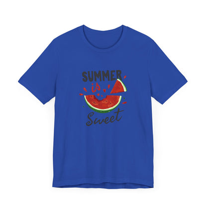 Summer is  Sweet Unisex Jersey Short Sleeve Tee