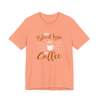 Coffee Unisex Jersey Short Sleeve Tee