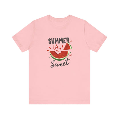 Summer is  Sweet Unisex Jersey Short Sleeve Tee