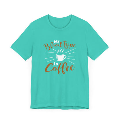 Coffee Unisex Jersey Short Sleeve Tee