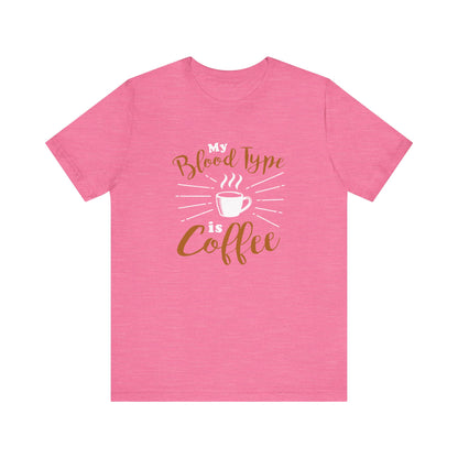 Coffee Unisex Jersey Short Sleeve Tee