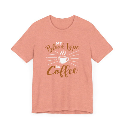 Coffee Unisex Jersey Short Sleeve Tee