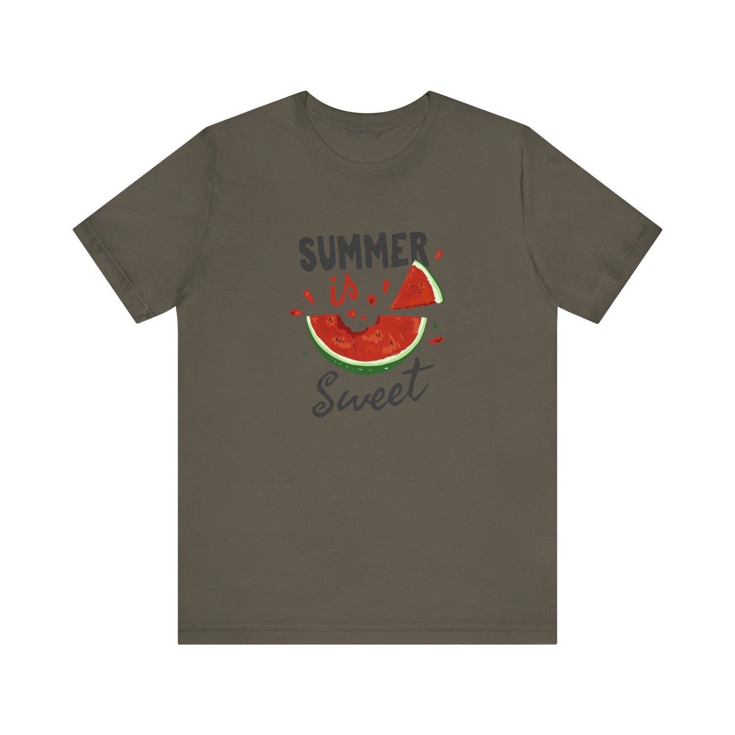 Summer is  Sweet Unisex Jersey Short Sleeve Tee