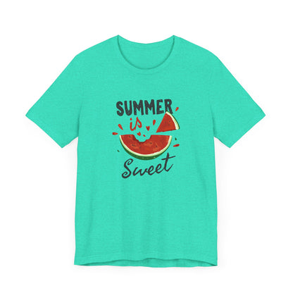 Summer is  Sweet Unisex Jersey Short Sleeve Tee