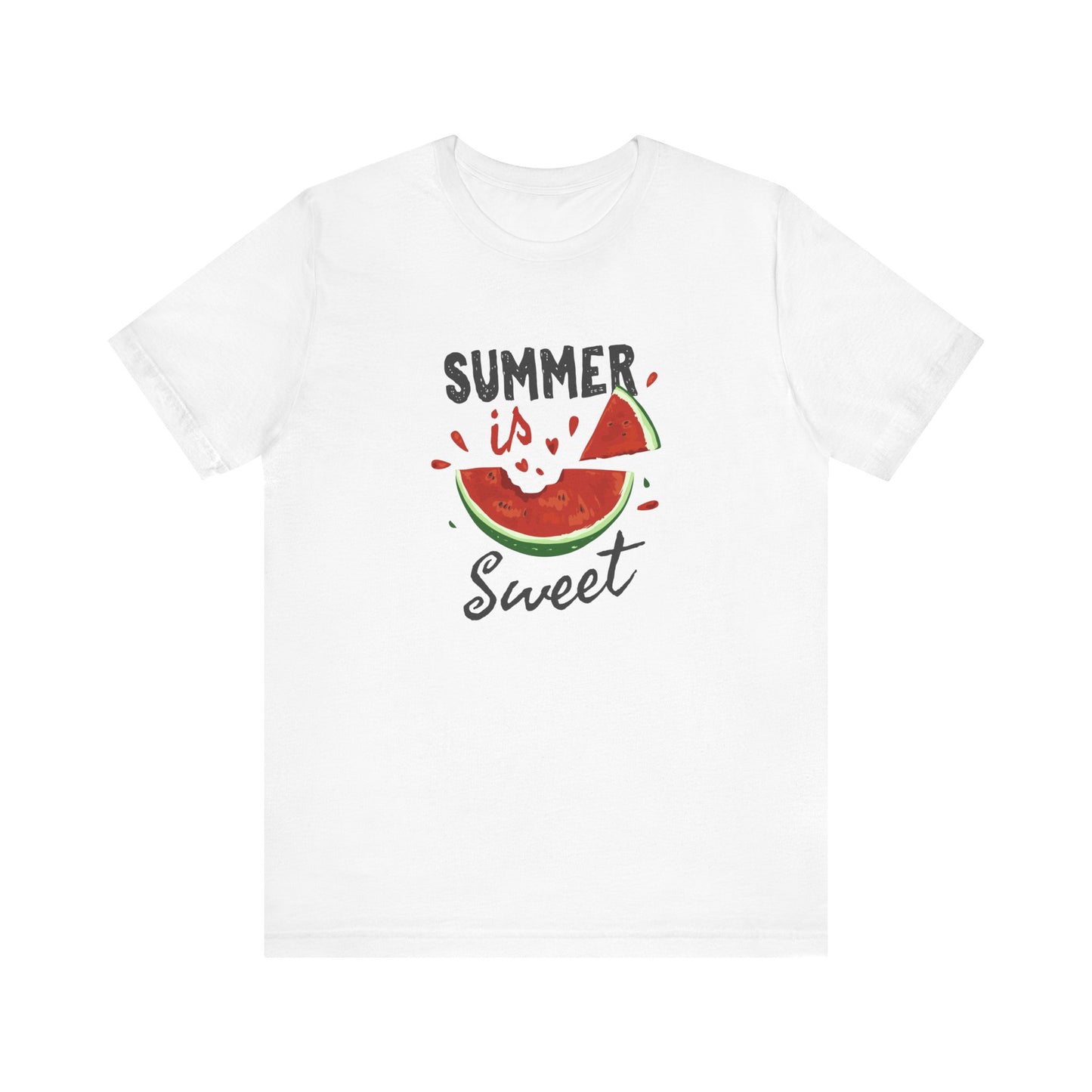 Summer is  Sweet Unisex Jersey Short Sleeve Tee