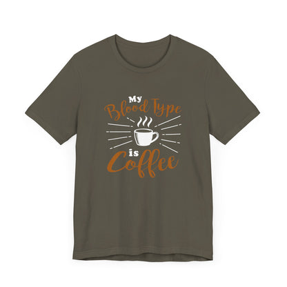 Coffee Unisex Jersey Short Sleeve Tee