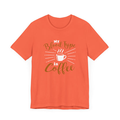 Coffee Unisex Jersey Short Sleeve Tee