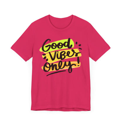 Good Vibes Unisex Jersey Short Sleeve Tee