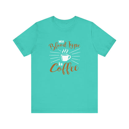 Coffee Unisex Jersey Short Sleeve Tee