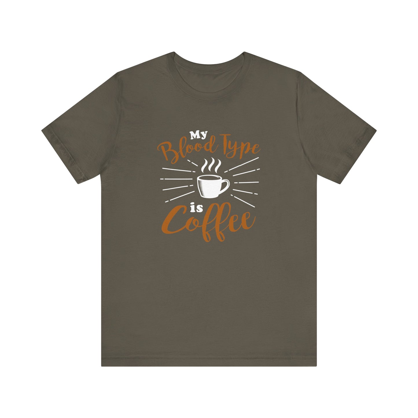 Coffee Unisex Jersey Short Sleeve Tee