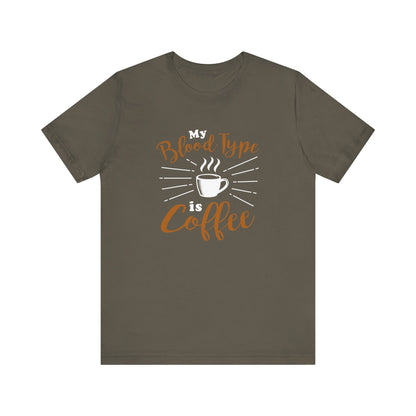 Coffee Unisex Jersey Short Sleeve Tee