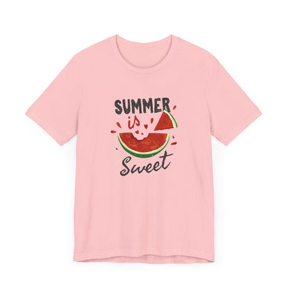 Summer is  Sweet Unisex Jersey Short Sleeve Tee