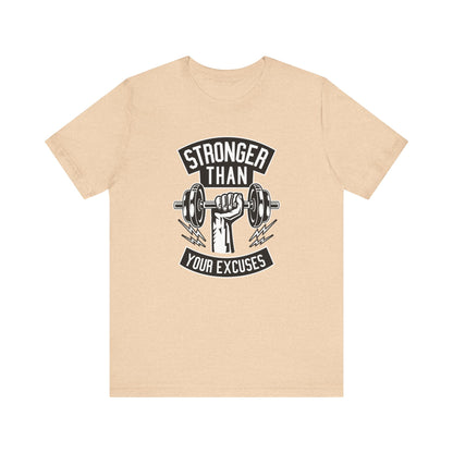 Stronger Unisex Jersey Short Sleeve Tee